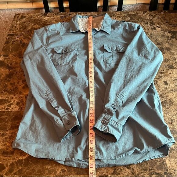 Colours by Alexander Julian Mens XL button down shirt blue​​​ - Picture 4 of 16